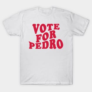 vote for pedro wavy effect T-Shirt